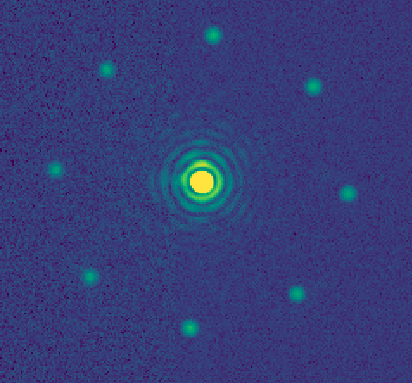 Lab data of the VSG implemented with liquid-crystal technology.